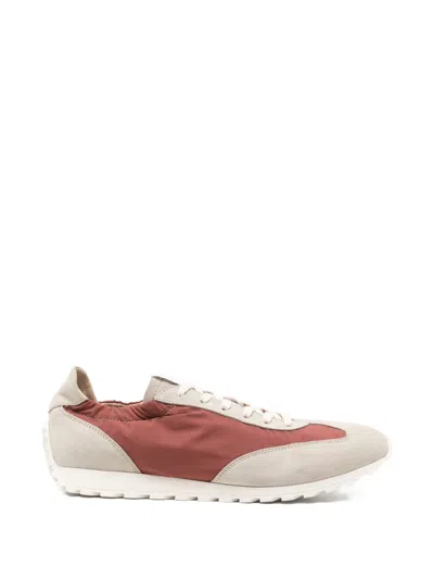 Eleventy Panelled Sneakers In Multi