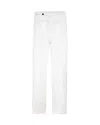 Eleventy White Cotton Trousers