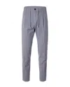 Eleventy Pantalone Jogger Azzurro In Gray