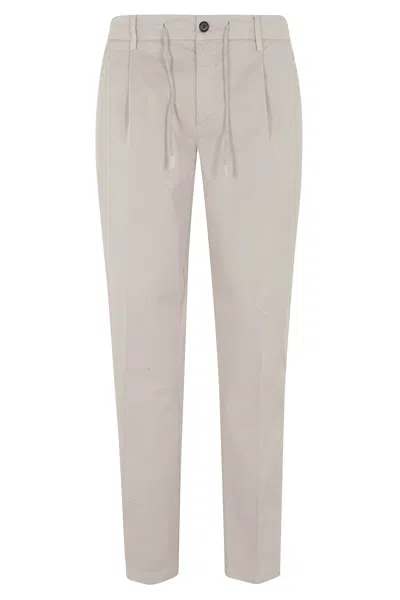 Eleventy Pantalone Jogger Elasticatura In Neutral