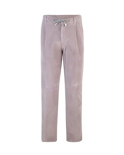 Eleventy Pantalone Jogger Viola