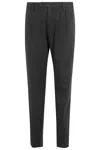 Eleventy Pantalone Pinces Elasticato In Gray