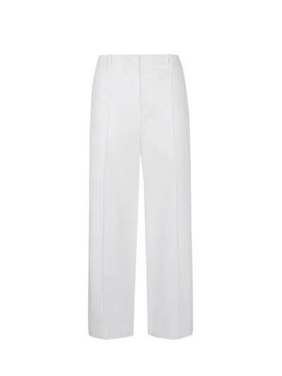 Eleventy Trousers In Bianco