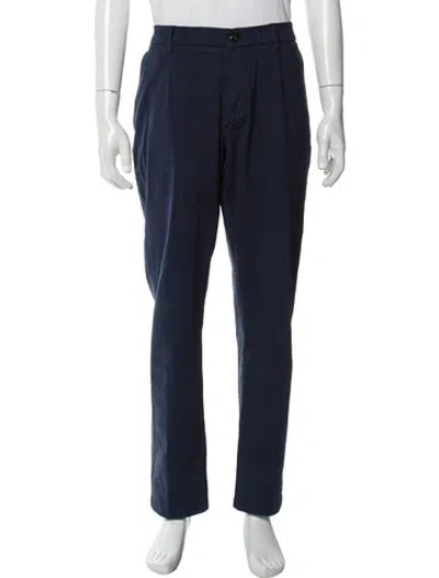 Pre-owned Eleventy Pants In Blue