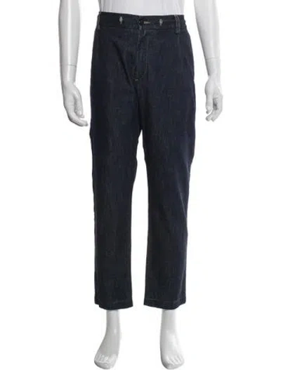 Pre-owned Eleventy Pants In Blue