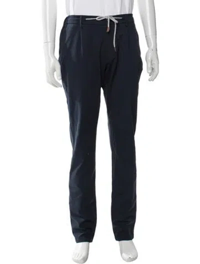 Pre-owned Eleventy Pants In Blue