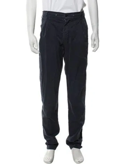 Pre-owned Eleventy Pants In Blue
