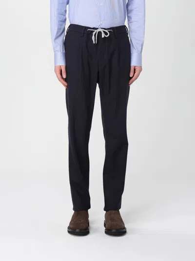 Eleventy Pants  Men Color Blue In Black