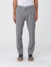 Eleventy Pants  Men Color Grey In Gray