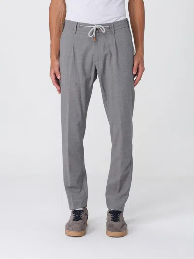 Eleventy Pants  Men Color Grey In Gray