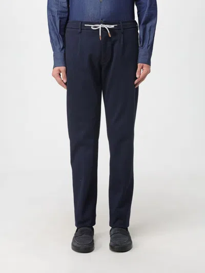 Eleventy Pants  Men Color Navy In Blue