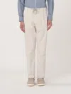 Eleventy Drawstring Trousers In Neutral