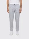 Eleventy Drawstring Trousers In Gray