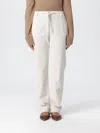 Eleventy Pants  Woman Color Ivory In White