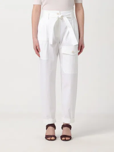 Eleventy Trousers  Woman Colour White