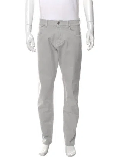 Pre-owned Eleventy Pants In Gray
