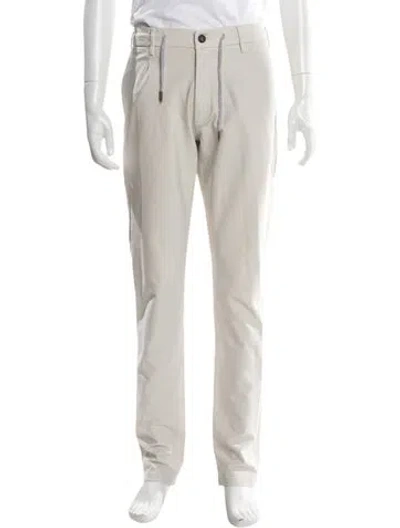 Pre-owned Eleventy Pants In Neutral