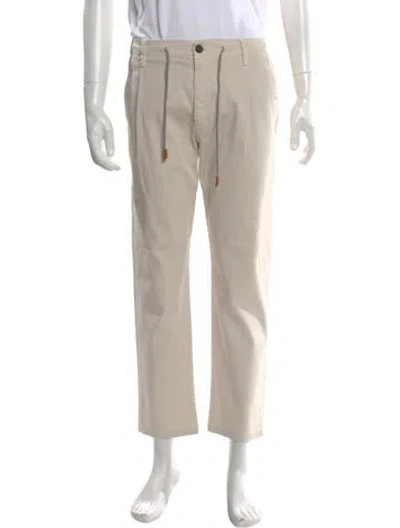 Pre-owned Eleventy Pants In Neutral