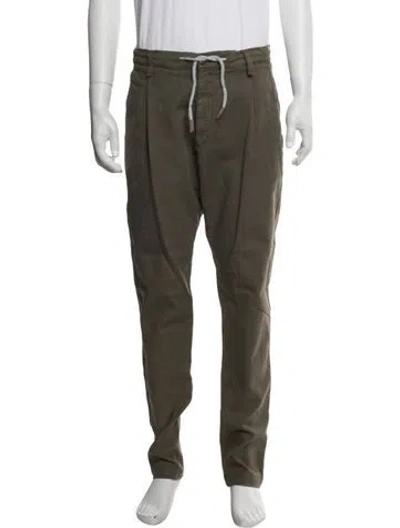 Pre-owned Eleventy Pants In Neutrals