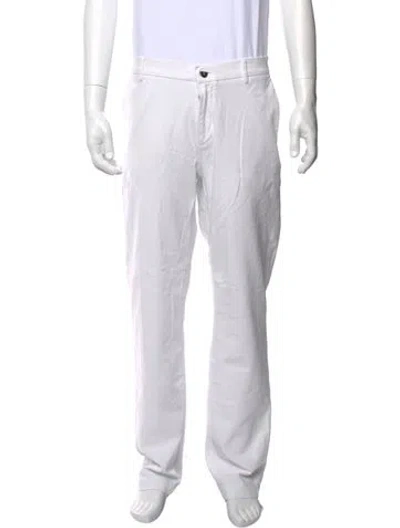 Pre-owned Eleventy Pants In White