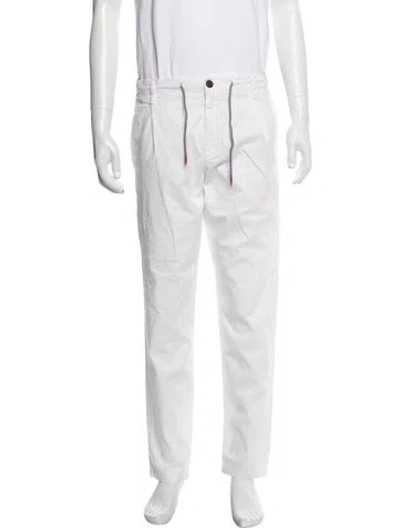 Pre-owned Eleventy Pants In White