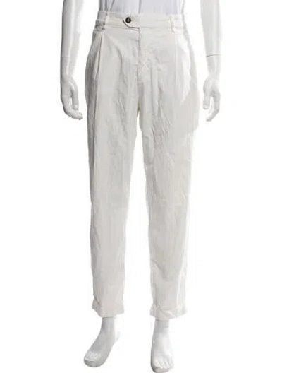 Pre-owned Eleventy Pants In White