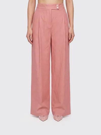 Eleventy Pants Woman Color Red In Pink