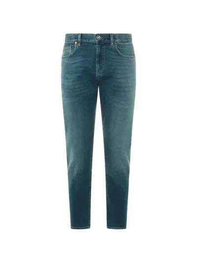 Eleventy Patch Pocket Jeans In Blue