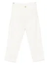 Eleventy Patch-pocket Pants In White