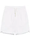 Eleventy Pattern-jacquard Shorts In Neutrals