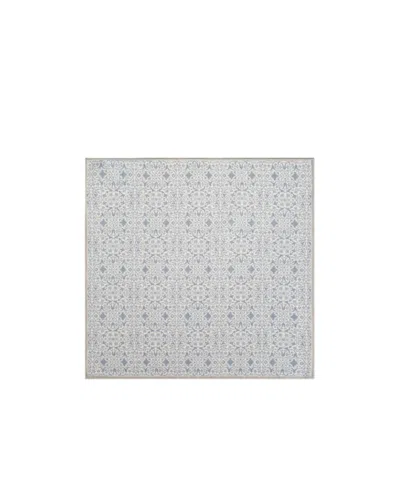 Eleventy Pattern Pocket Towel In White