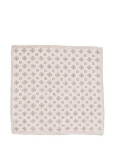 Eleventy Patterned Handkerchiefs In Neutral