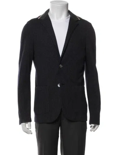 Pre-owned Eleventy Peacoat In Gray