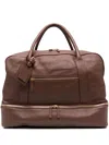 Eleventy Reisetasche Aus Strukturiertem Leder In Brown