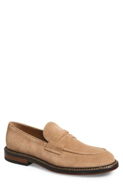 Eleventy Penny Loafer In Brown