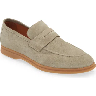 ELEVENTY ELEVENTY PERFORATED PENNY LOAFER