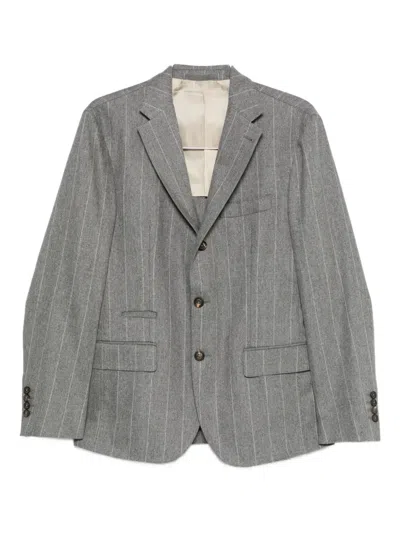 ELEVENTY PINSTRIPE-PRINT SUIT
