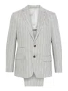 Eleventy Striped Suit