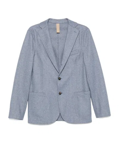 ELEVENTY PINSTRIPE TWO-BUTTON BLAZER