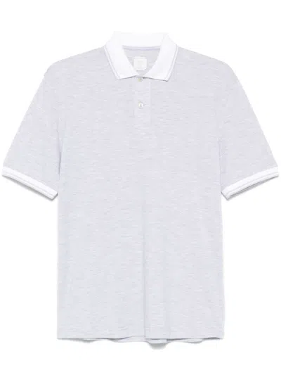 ELEVENTY PIQUÉ-WEAVE POLO SHIRT