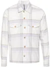 Eleventy Check-pattern Shirt With Pockets In Multi