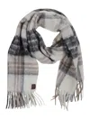 Eleventy Checked Alpaca-wool Blend Scarf In Multi