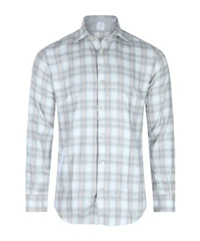 ELEVENTY CHECKED SHIRT