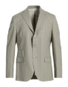 Eleventy Platinum Man Blazer Grey Size 40 Wool, Silk, Elastane In Gray