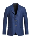 Eleventy Platinum Man Blazer Navy Size 40 Wool, Silk, Elastane In Blue