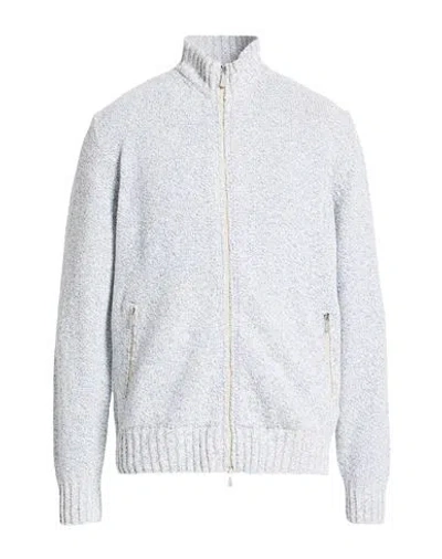 Eleventy Platinum Man Cardigan Blue Size Xxl Cotton, Polyester