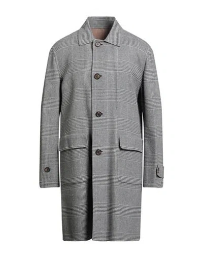 Eleventy Platinum Man Coat Brown Size 44 Wool, Silk, Cashmere In Gray