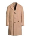 Eleventy Platinum Man Coat Camel Size 40 Wool In Brown