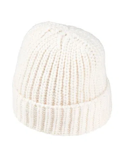 Eleventy Platinum Man Hat Cream Size Onesize Alpaca Wool, Cotton In White