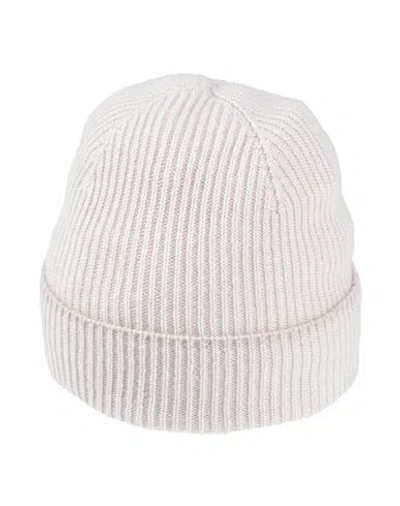 Eleventy Platinum Man Hat Light Grey Size Onesize Cashmere In White